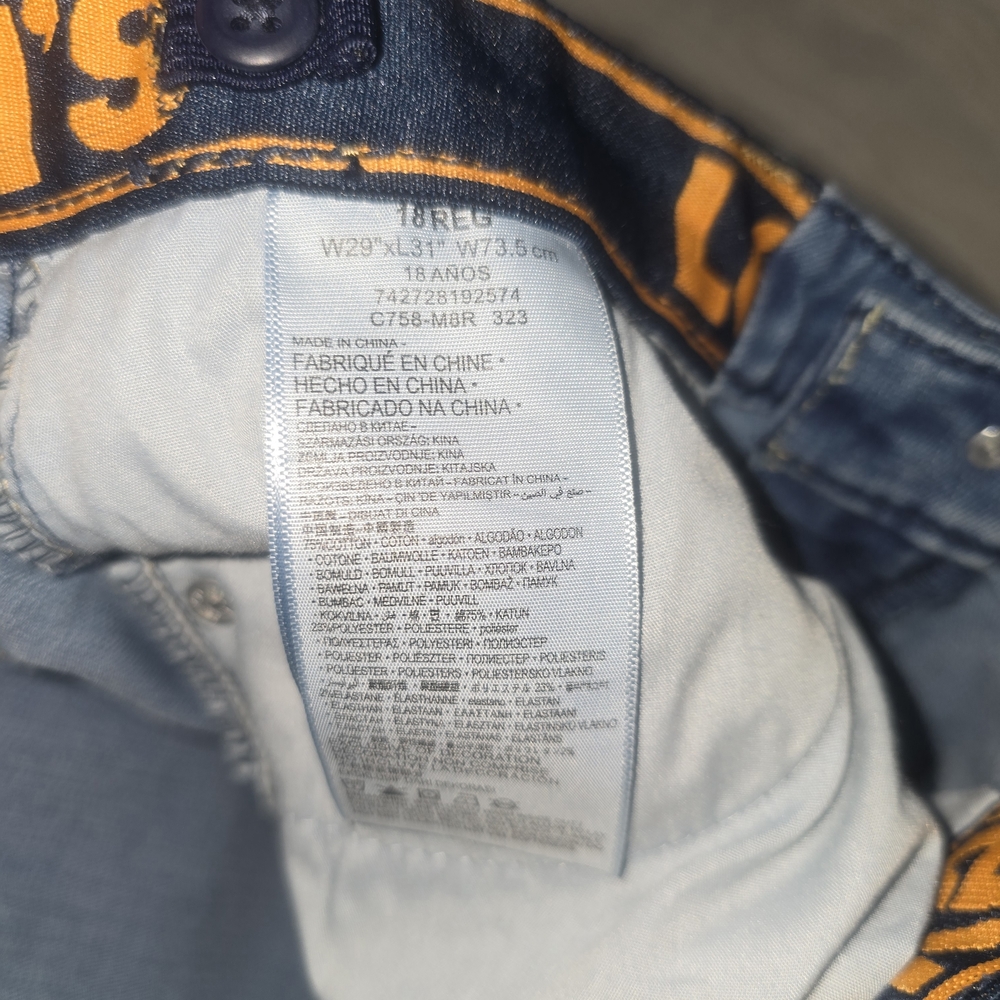 Classic Blue Denim Jeans - Picture 7 of 7